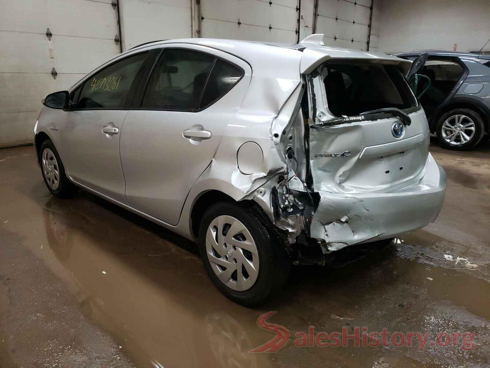 JTDKDTB37G1116130 2016 TOYOTA PRIUS