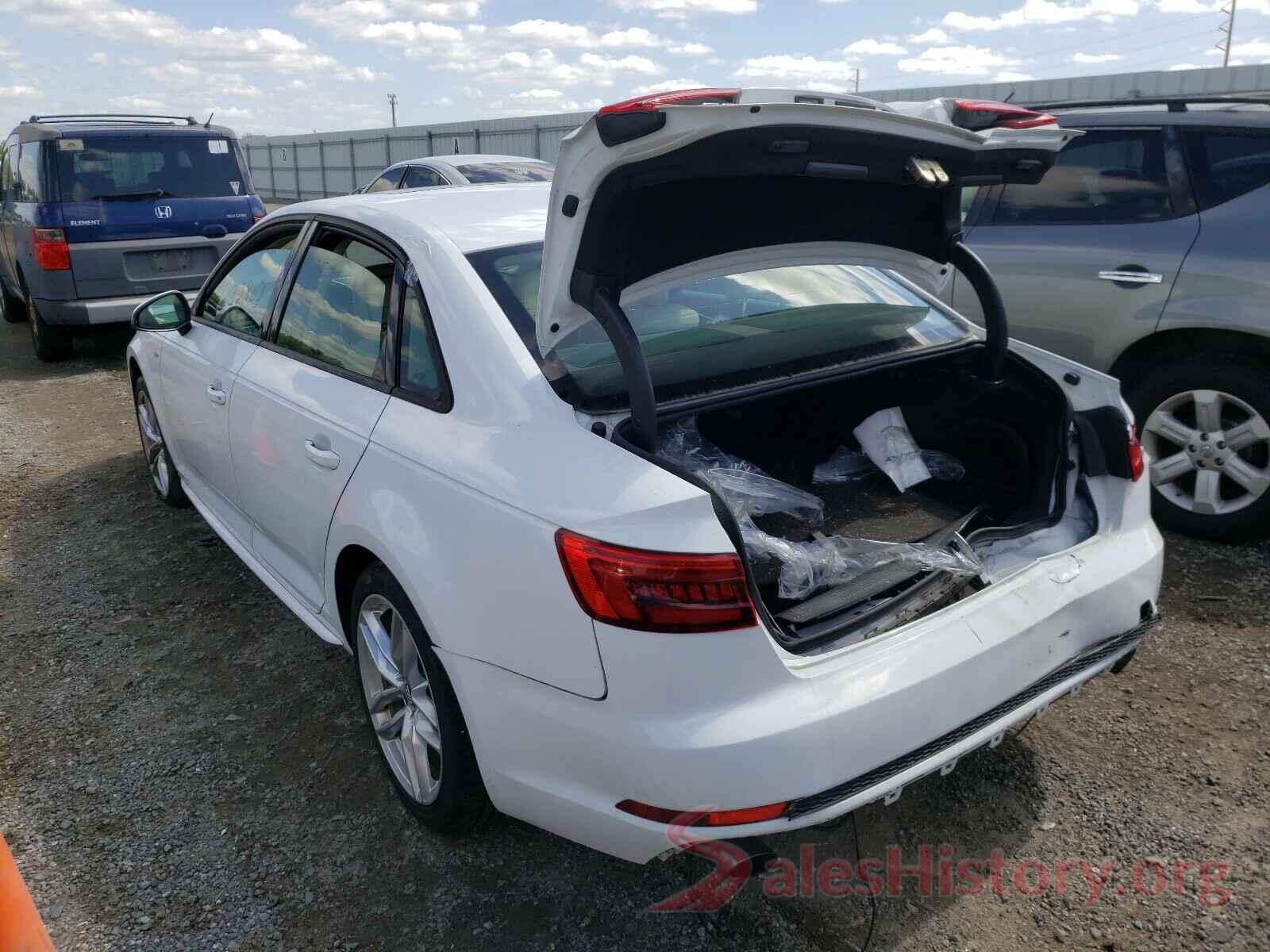 WAUKMAF43HN043918 2017 AUDI A4