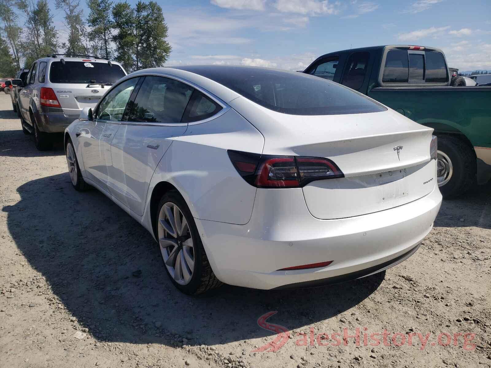 5YJ3E1EB2JF134400 2018 TESLA MODEL 3