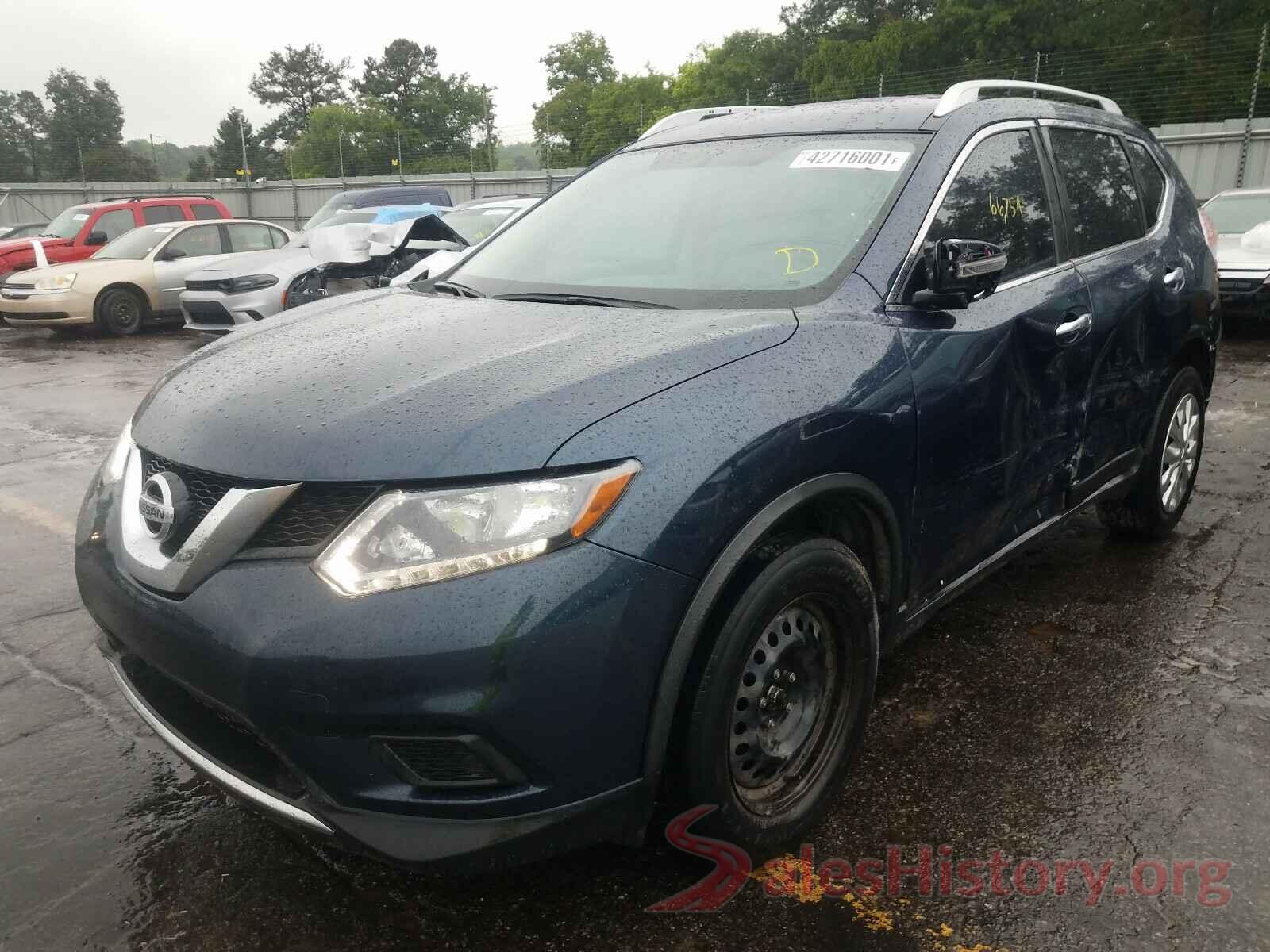 KNMAT2MT5GP734565 2016 NISSAN ROGUE