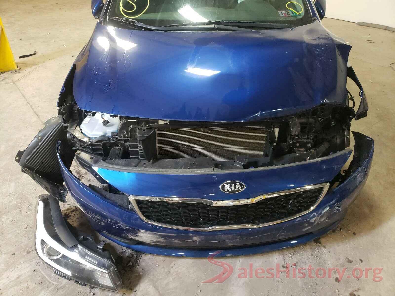 3KPFK4A76JE258376 2018 KIA FORTE