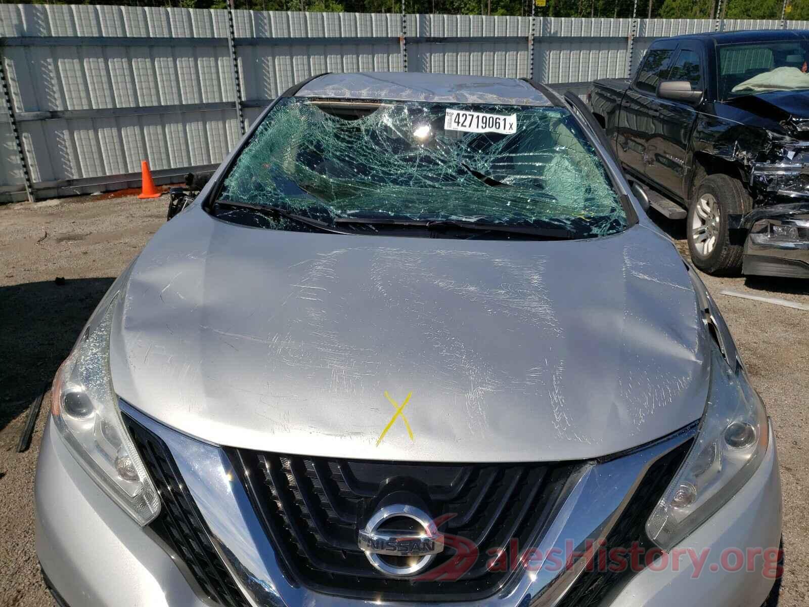 5N1AZ2MG5GN155407 2016 NISSAN MURANO