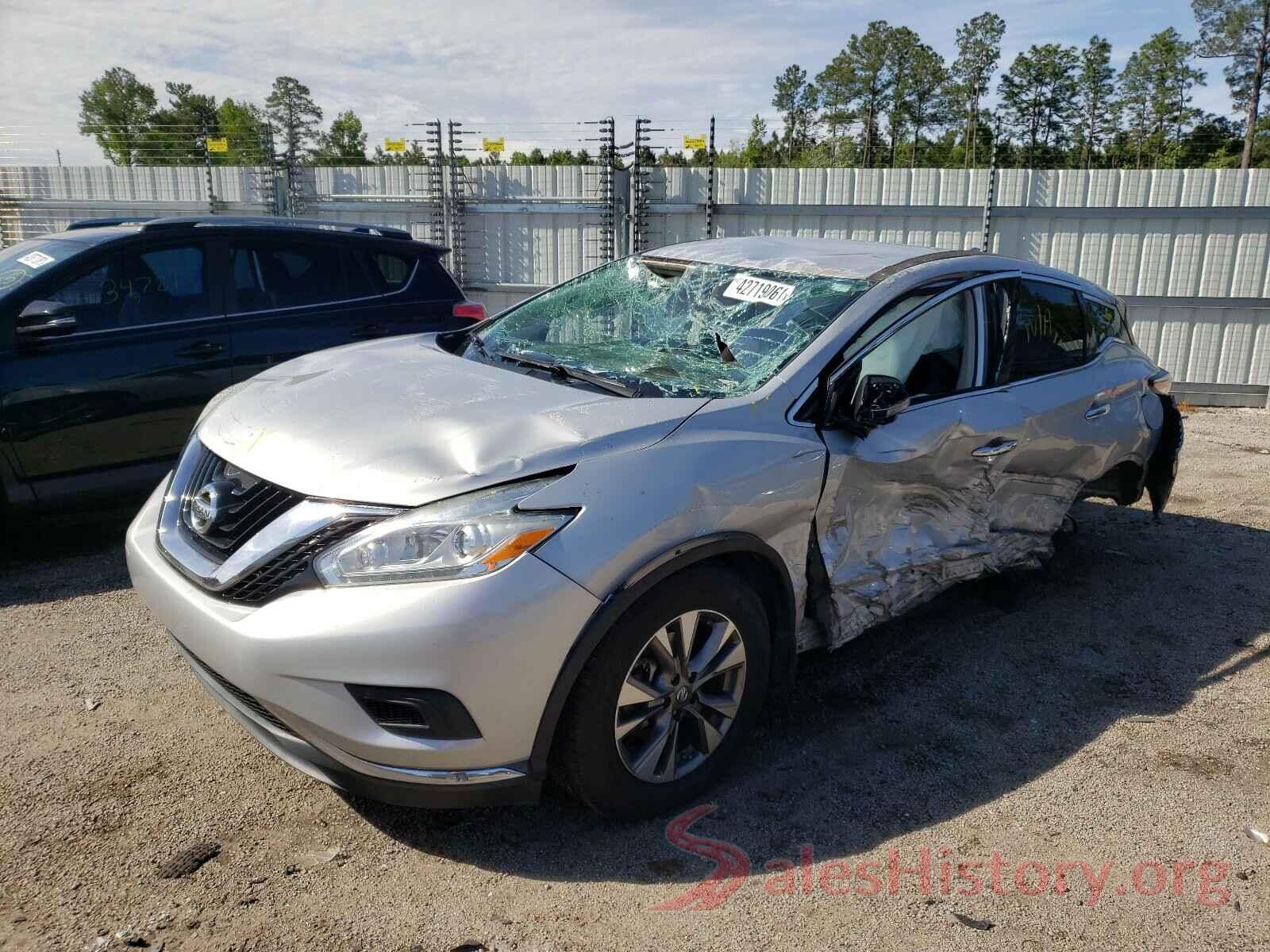 5N1AZ2MG5GN155407 2016 NISSAN MURANO