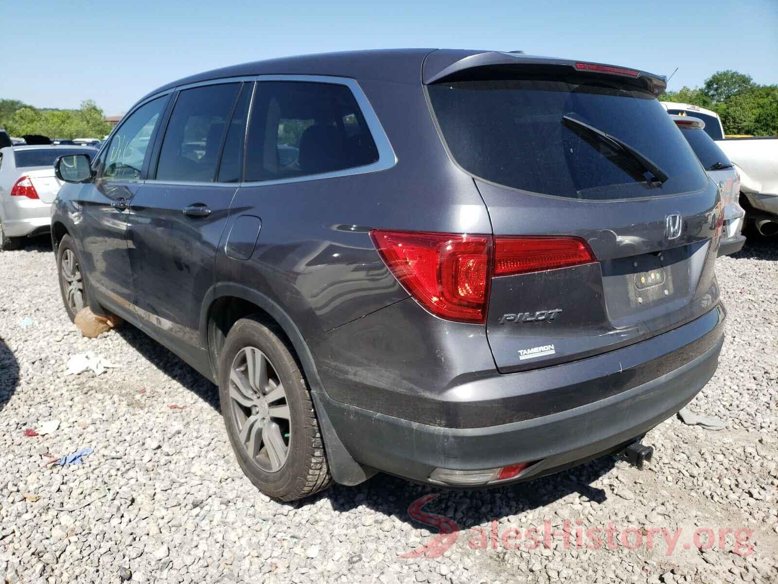 5FNYF5H50GB037656 2016 HONDA PILOT