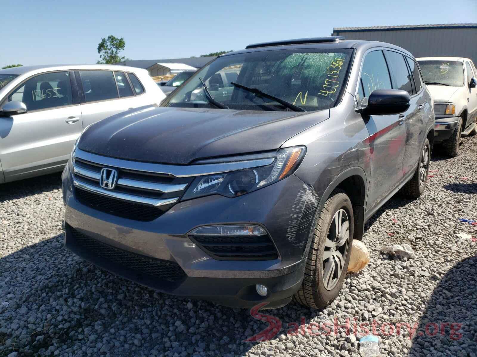 5FNYF5H50GB037656 2016 HONDA PILOT