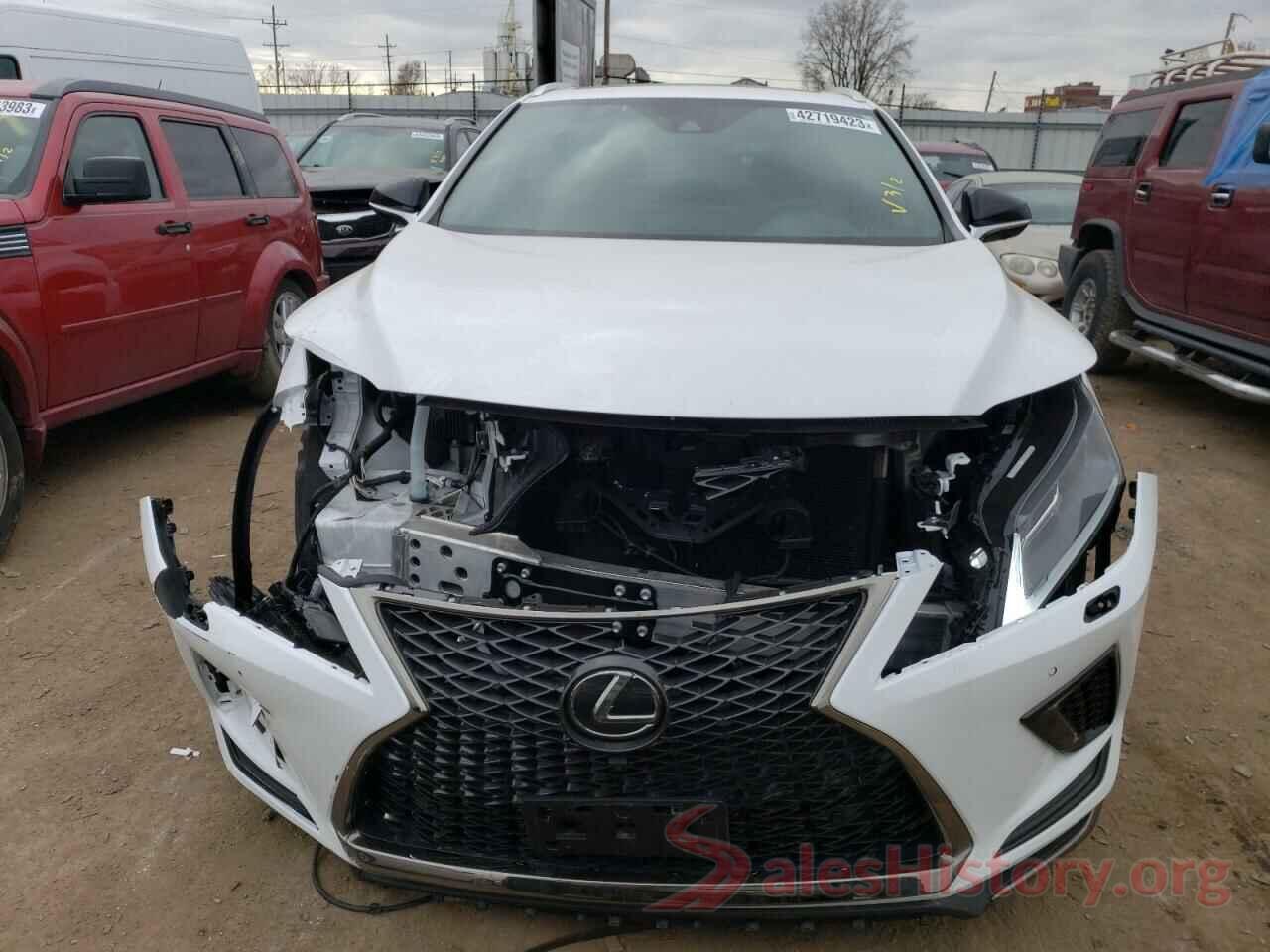 2T2SZMDA3MC291660 2021 LEXUS RX350