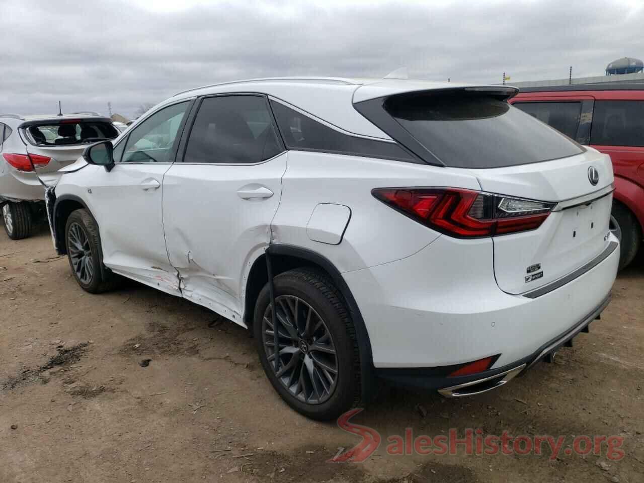 2T2SZMDA3MC291660 2021 LEXUS RX350