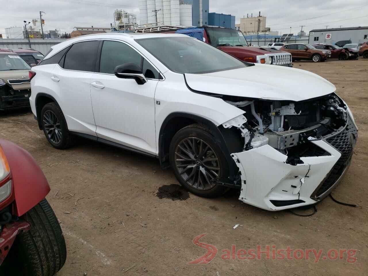 2T2SZMDA3MC291660 2021 LEXUS RX350