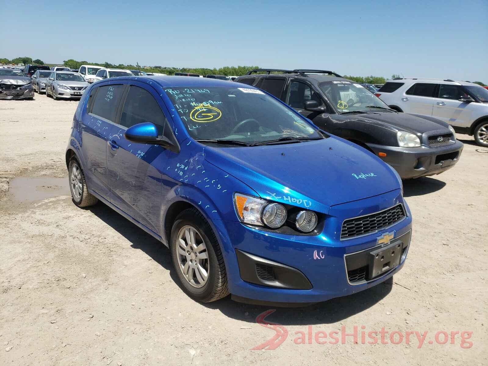 1G1JC6SH6G4127896 2016 CHEVROLET SONIC