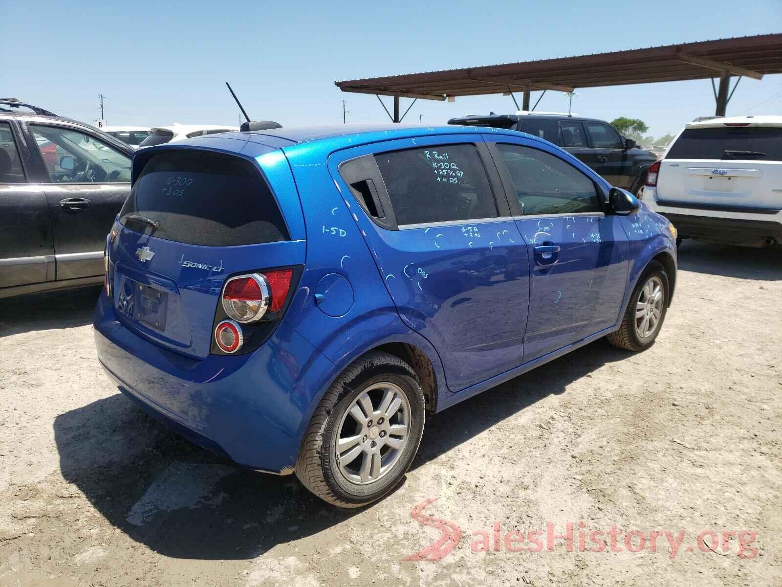 1G1JC6SH6G4127896 2016 CHEVROLET SONIC