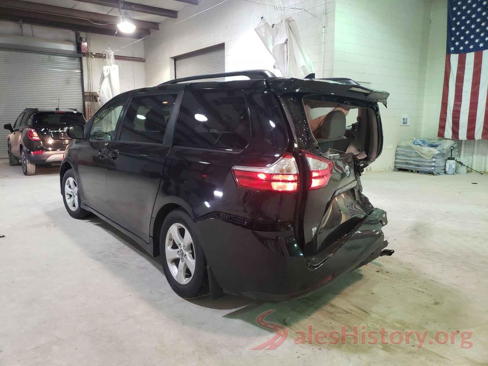 5TDKZ3DCXKS019059 2019 TOYOTA SIENNA