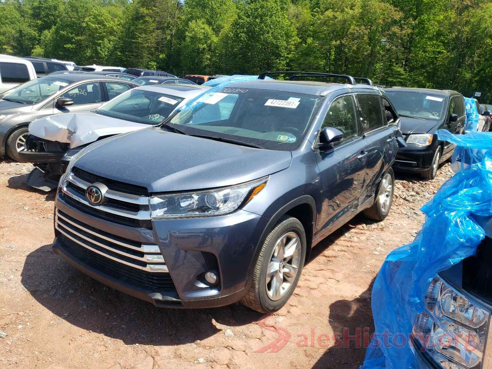 5TDDZRFH9HS480427 2017 TOYOTA HIGHLANDER