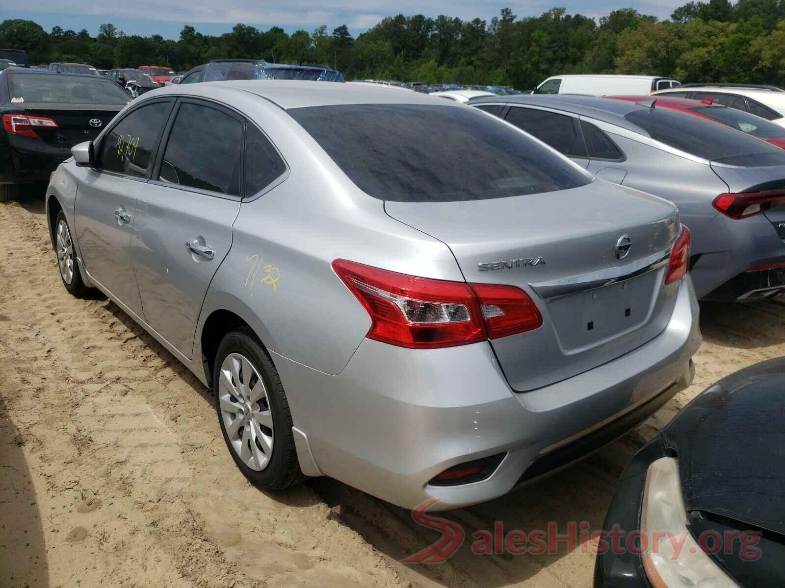 3N1AB7AP1KY208998 2019 NISSAN SENTRA