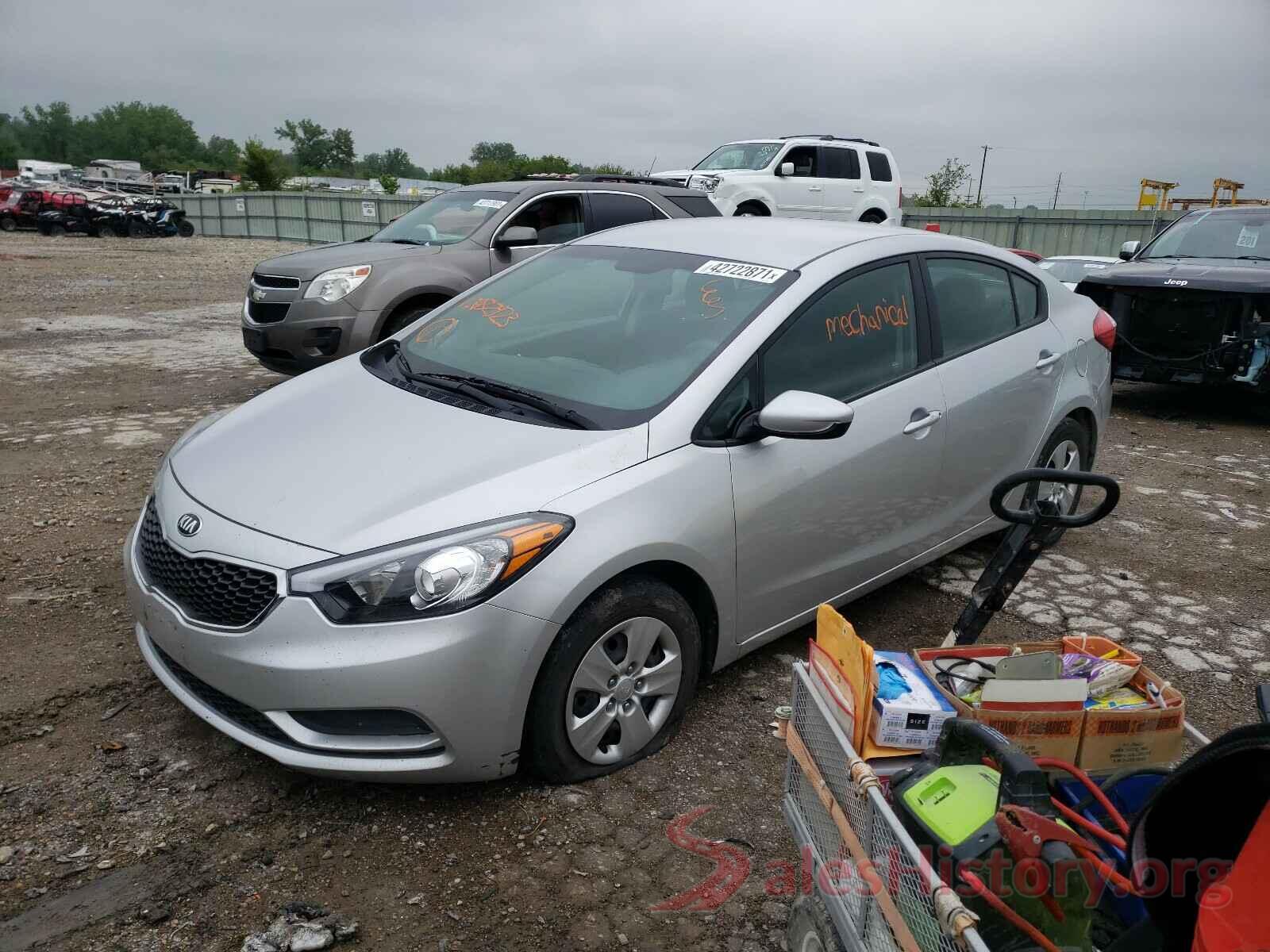 KNAFK4A61G5482423 2016 KIA FORTE