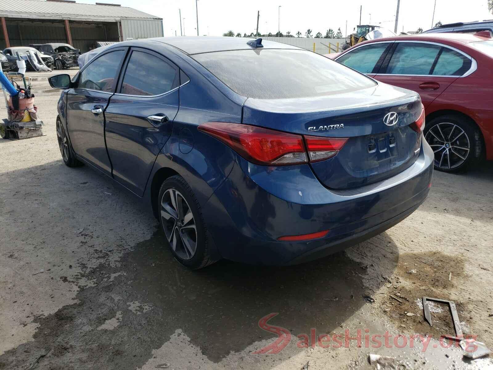 KMHDH4AE8GU558155 2016 HYUNDAI ELANTRA