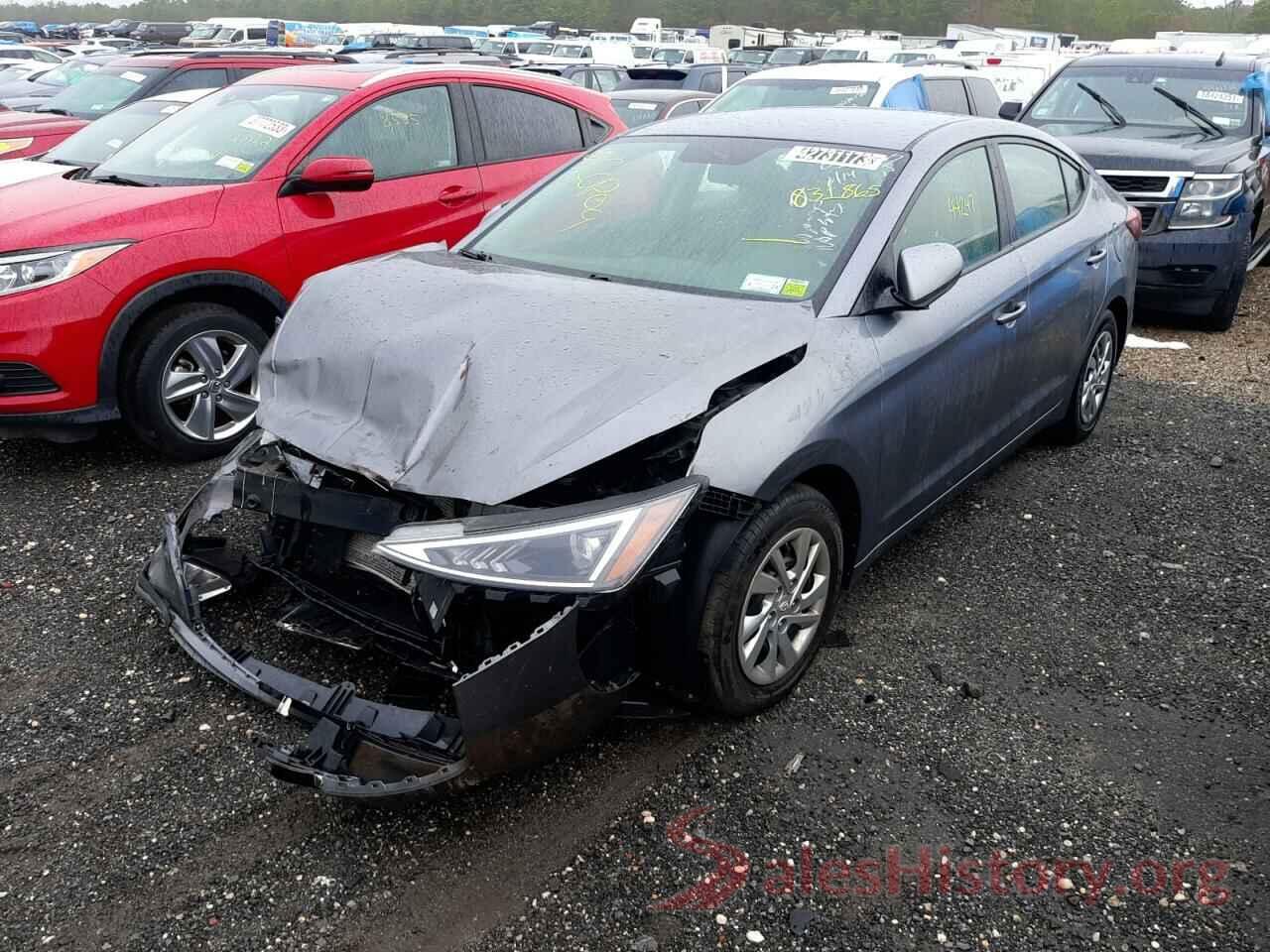 KMHD74LF0KU831865 2019 HYUNDAI ELANTRA