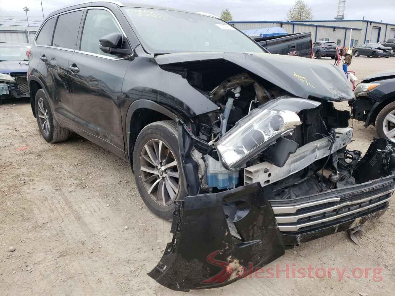 5TDJZRFH1HS390630 2017 TOYOTA HIGHLANDER