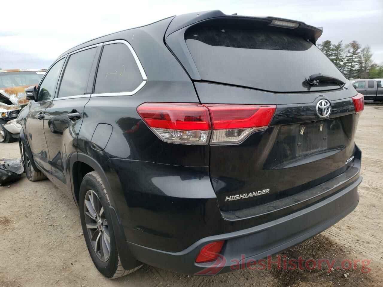 5TDJZRFH1HS390630 2017 TOYOTA HIGHLANDER