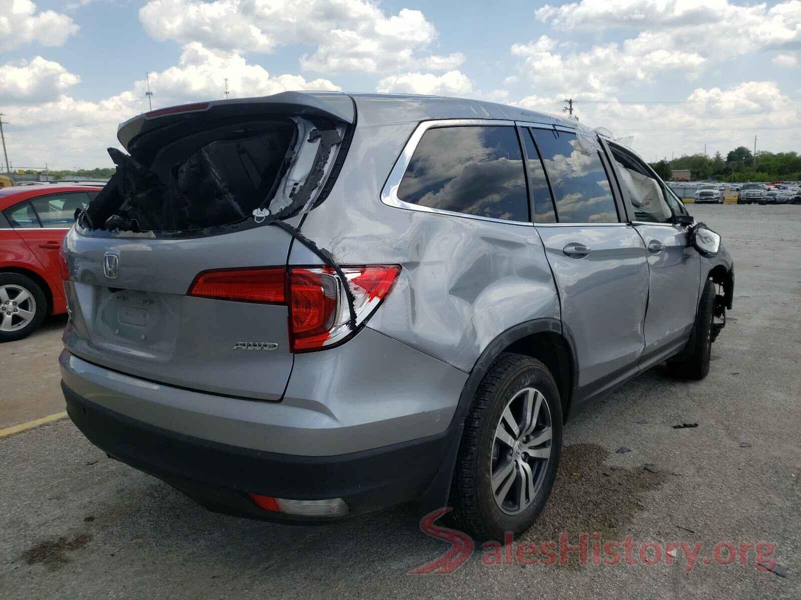 5FNYF6H54HB037392 2017 HONDA PILOT