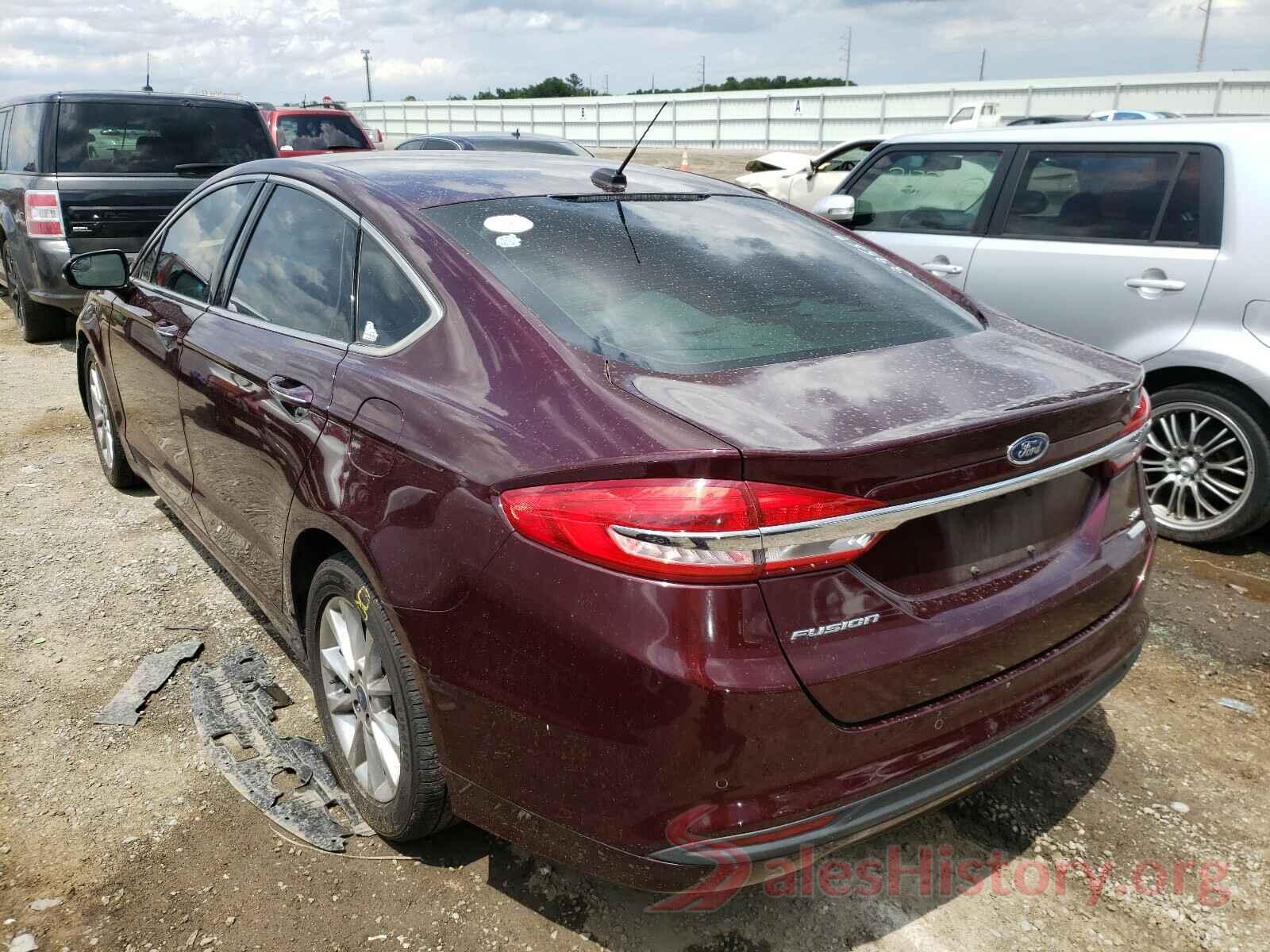 3FA6P0HD8HR250195 2017 FORD FUSION