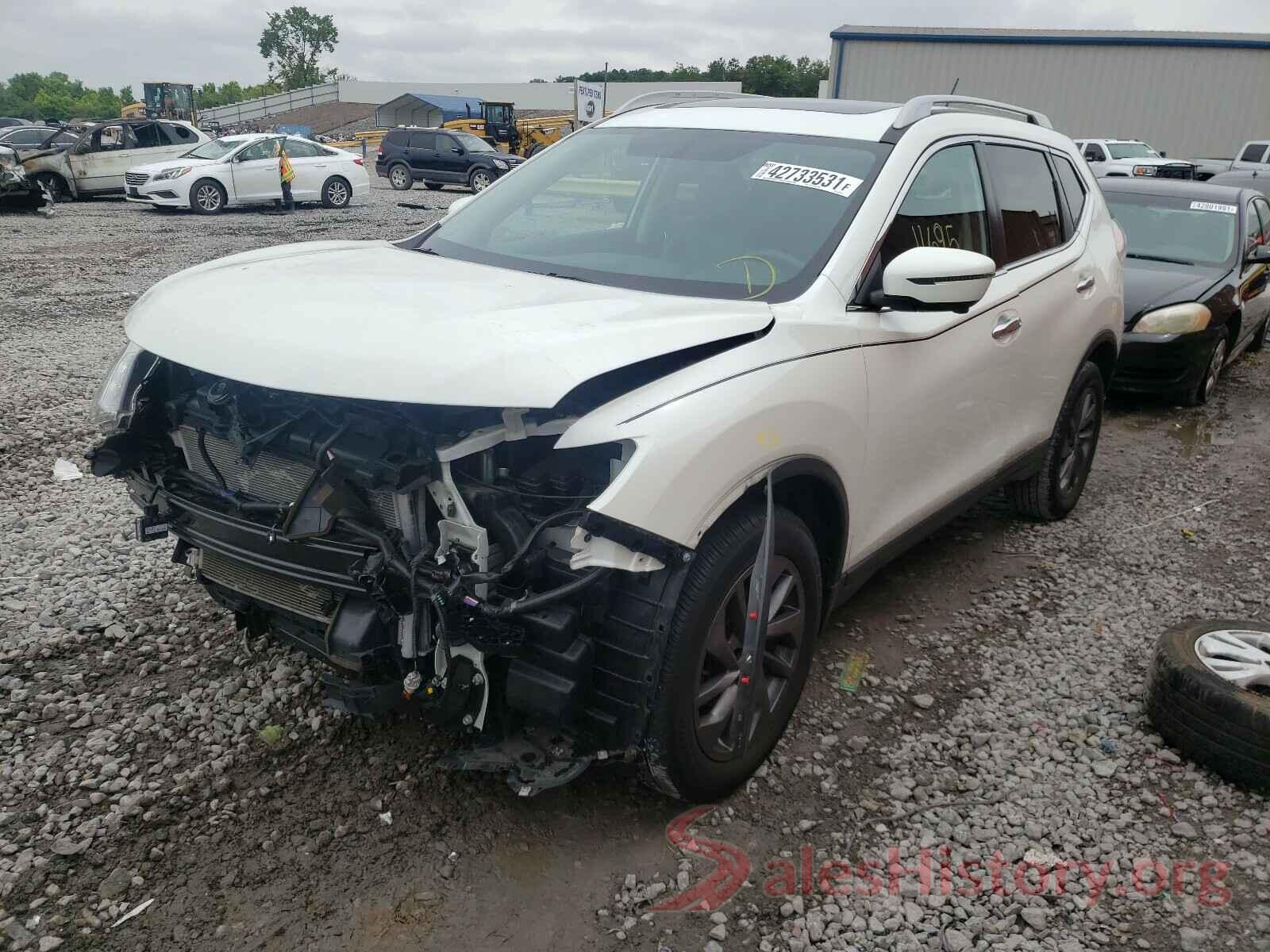 5N1AT2MV1GC892714 2016 NISSAN ROGUE