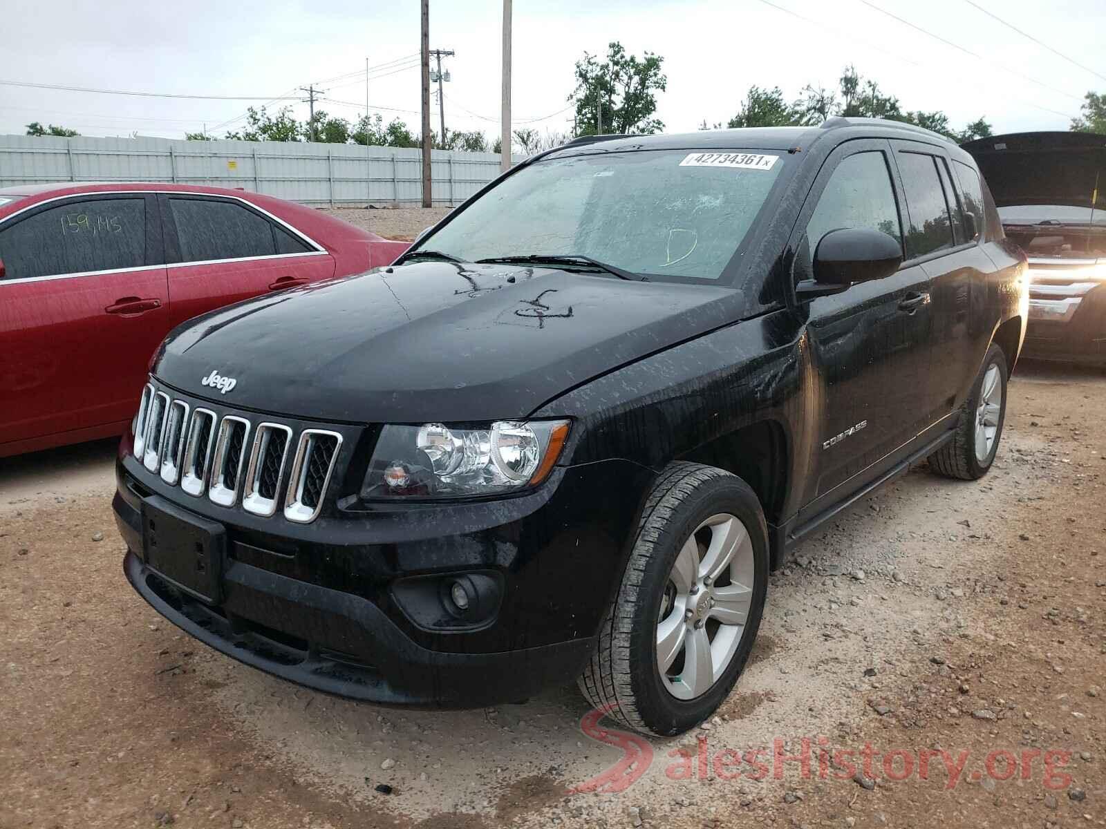 1C4NJCBA1HD123529 2017 JEEP COMPASS