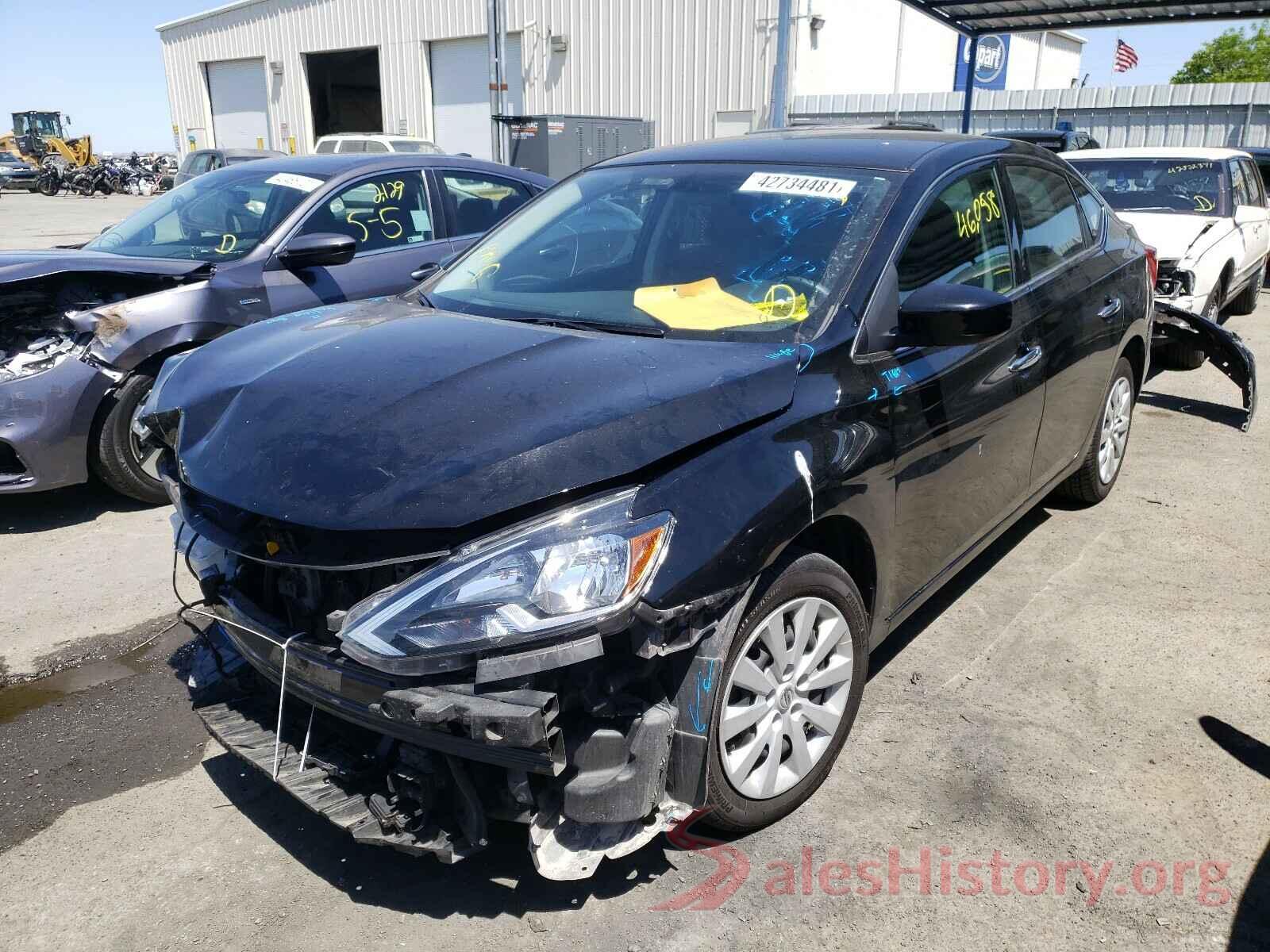 3N1AB7AP9KY263487 2019 NISSAN SENTRA