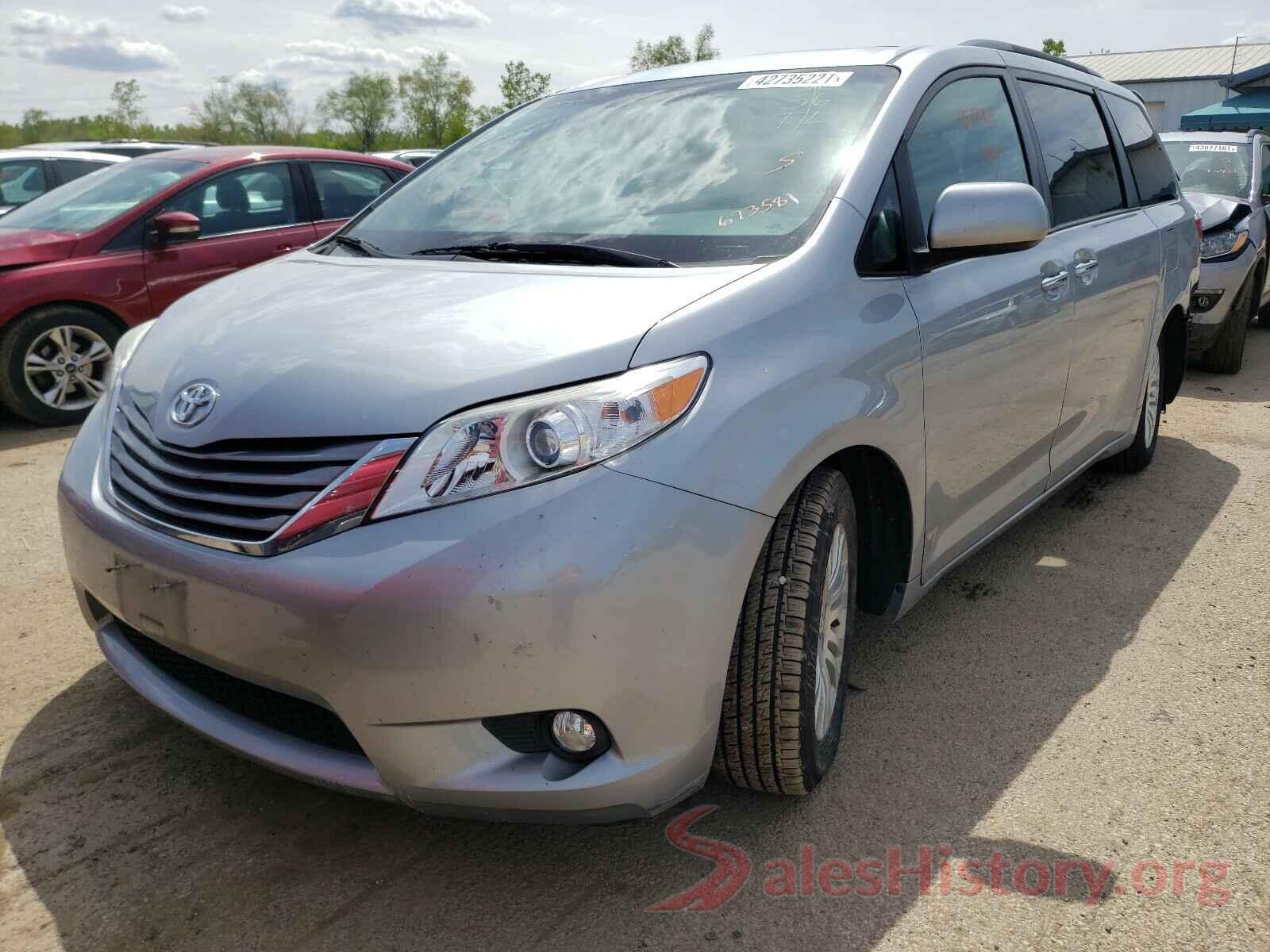 5TDYK3DCXFS673581 2015 TOYOTA SIENNA