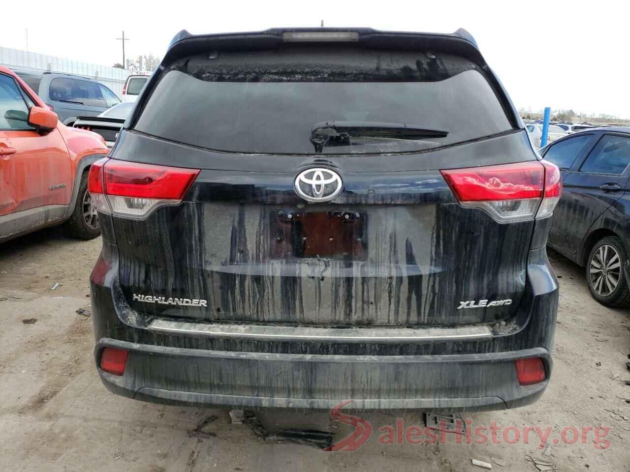 5TDJZRFHXJS542121 2018 TOYOTA HIGHLANDER