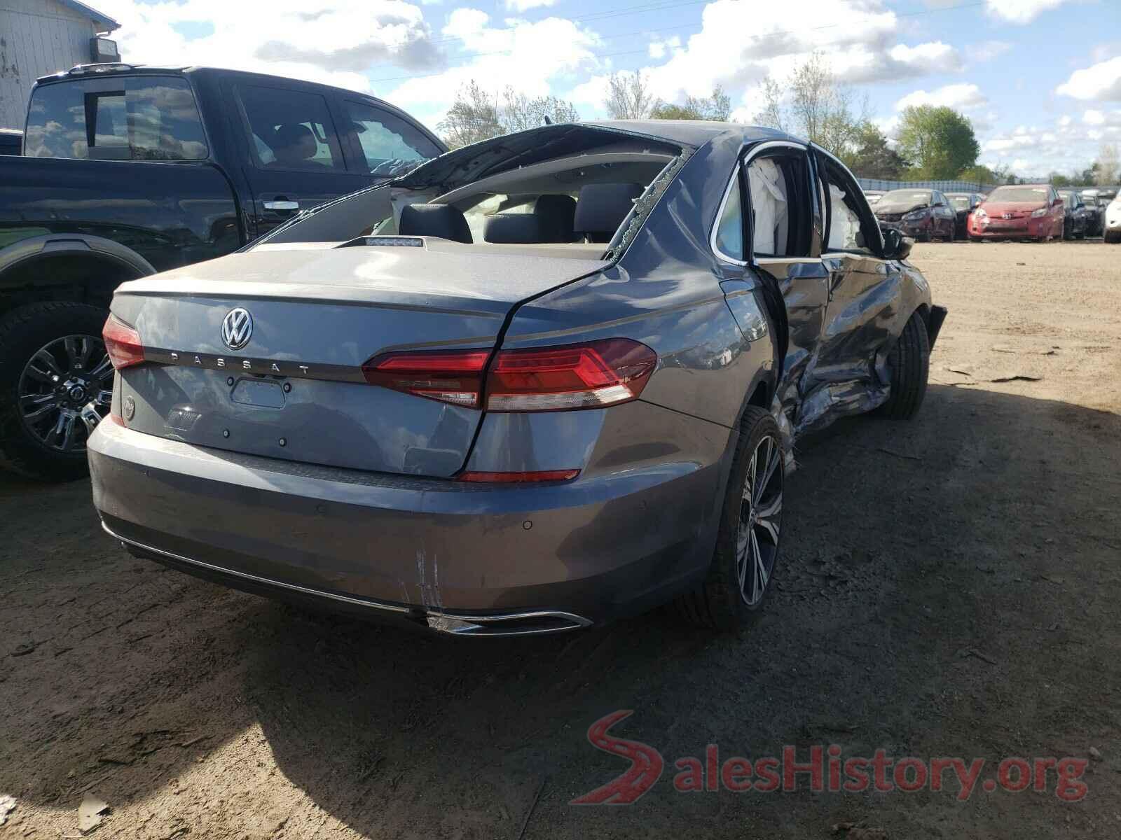 1VWCA7A38LC005846 2020 VOLKSWAGEN PASSAT