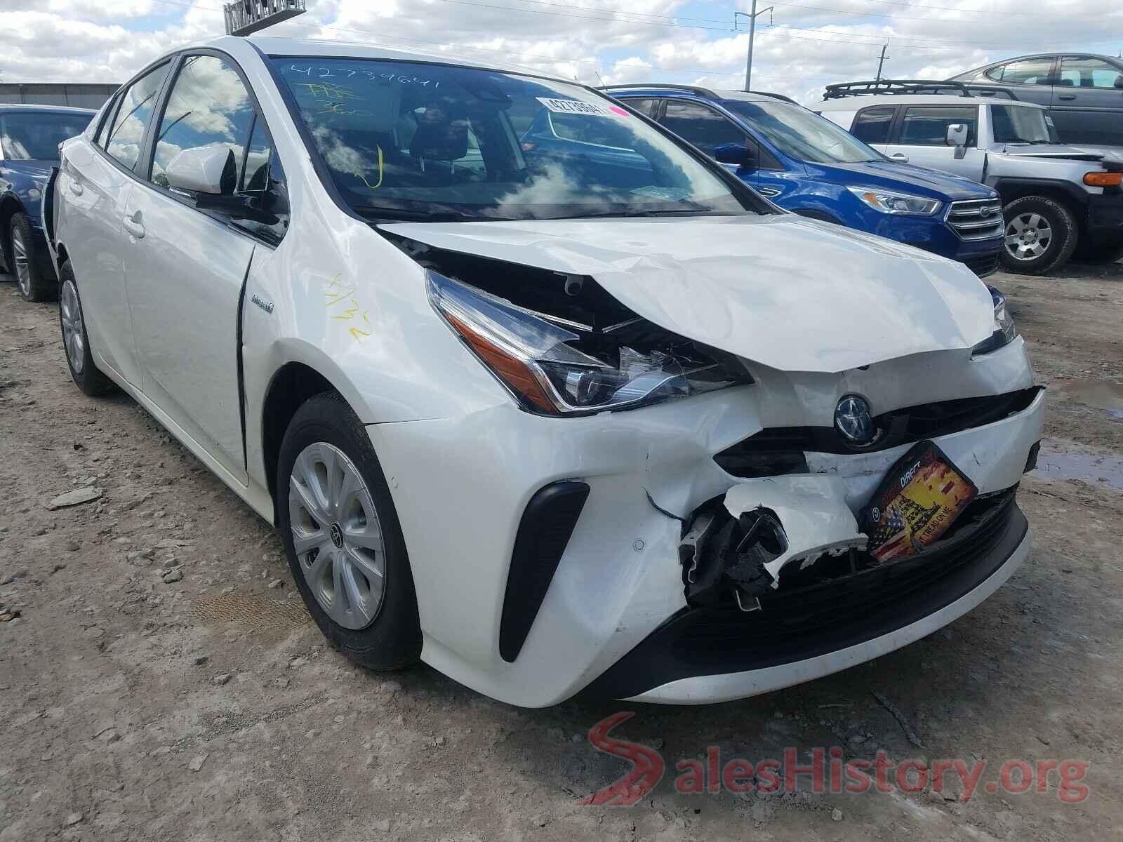 JTDKARFU6K3099994 2019 TOYOTA PRIUS