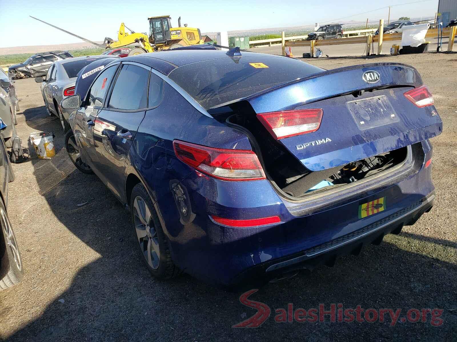 5XXGT4L39KG317165 2019 KIA OPTIMA