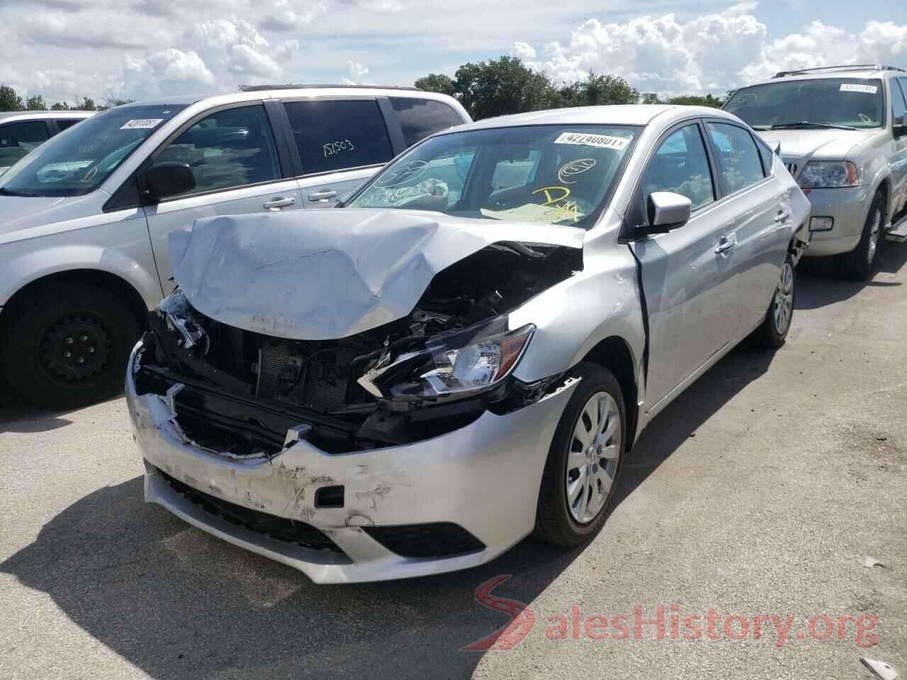 3N1AB7AP6KY361117 2019 NISSAN SENTRA