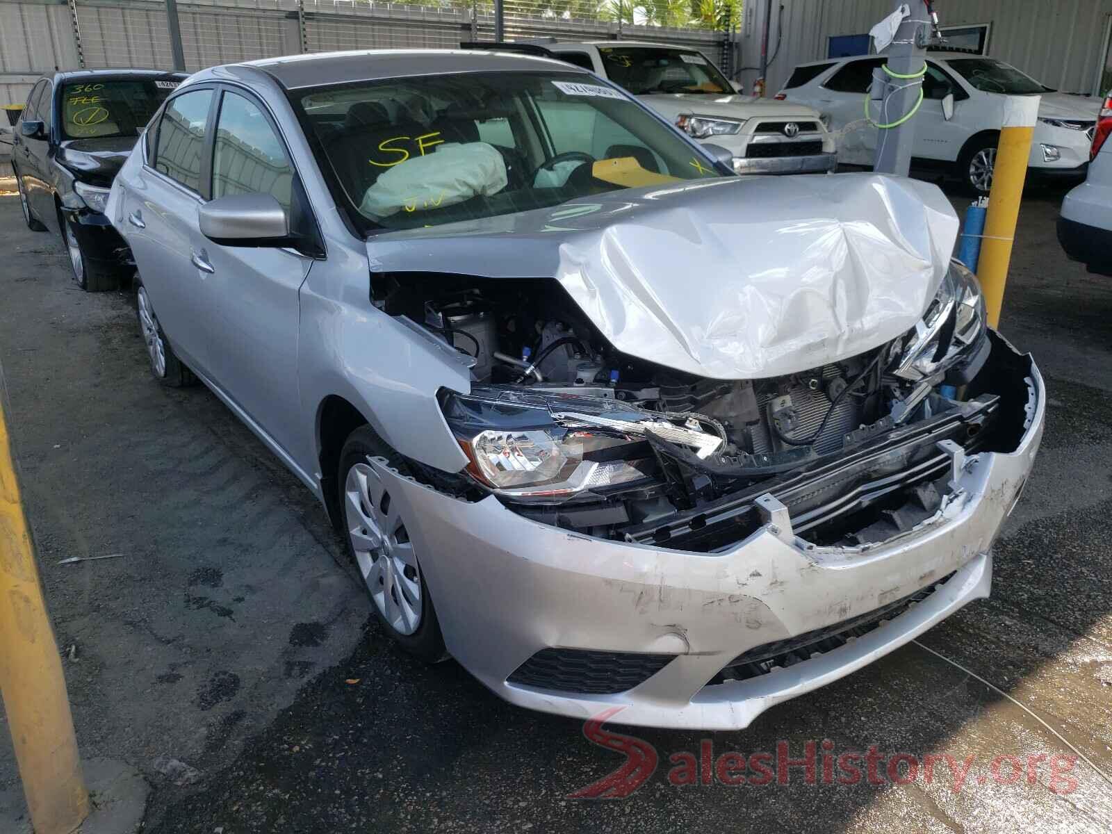 3N1AB7AP6KY361117 2019 NISSAN SENTRA