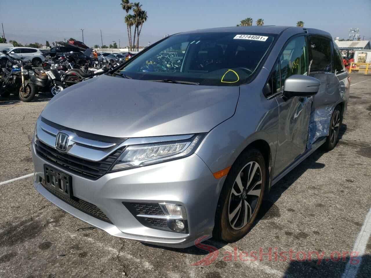 5FNRL6H97KB114652 2019 HONDA ODYSSEY