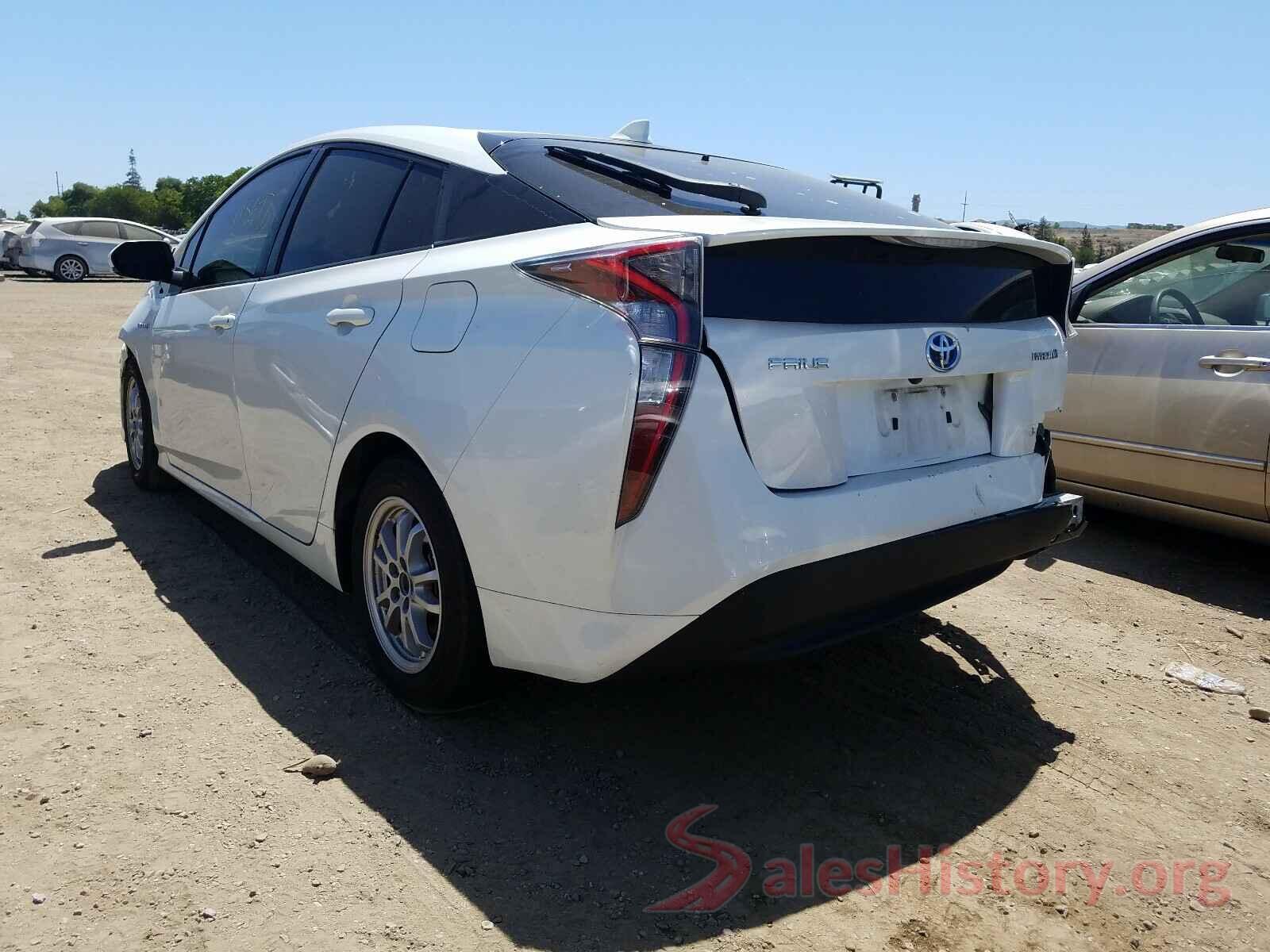 JTDKBRFU0G3018380 2016 TOYOTA PRIUS