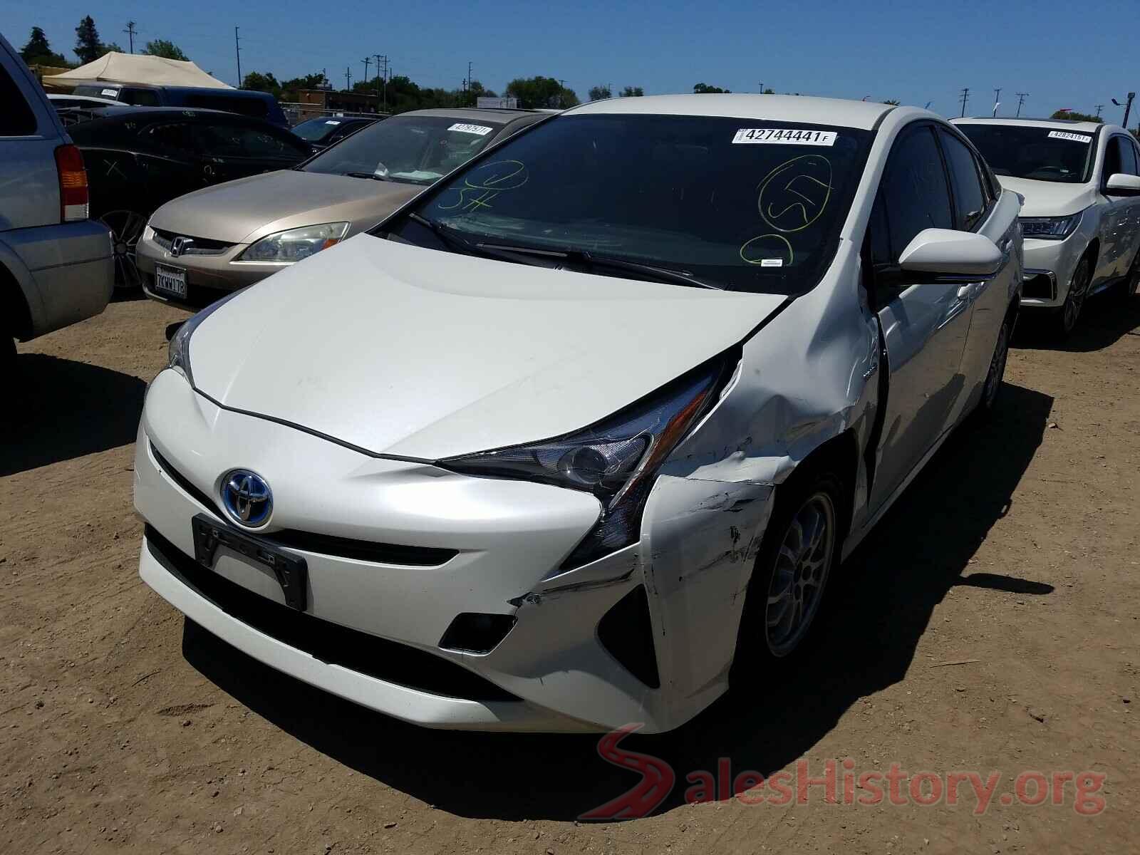 JTDKBRFU0G3018380 2016 TOYOTA PRIUS