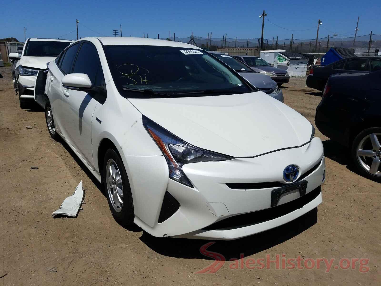 JTDKBRFU0G3018380 2016 TOYOTA PRIUS