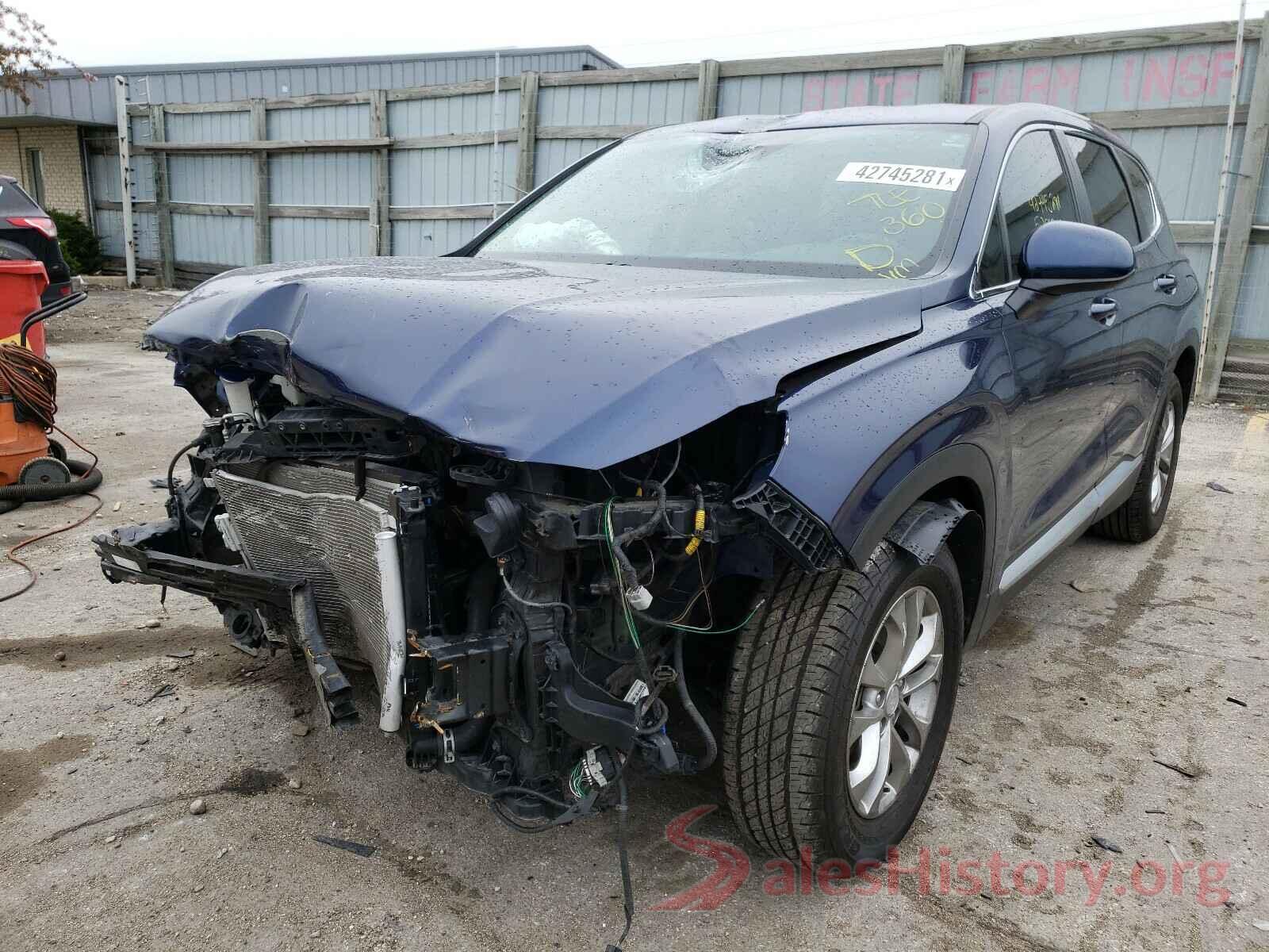 5NMS2CAD2KH107463 2019 HYUNDAI SANTA FE