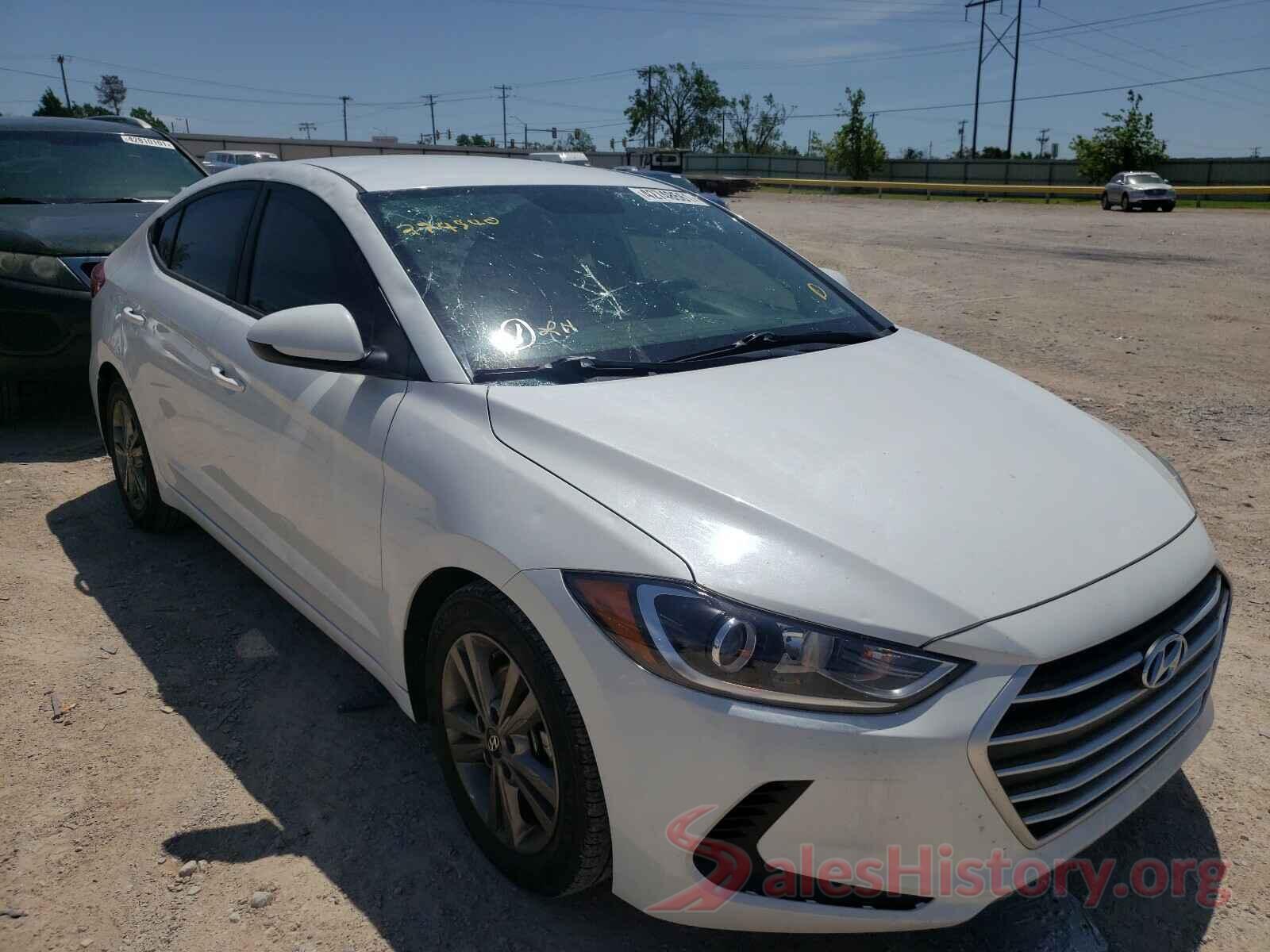 5NPD84LF5JH294940 2018 HYUNDAI ELANTRA