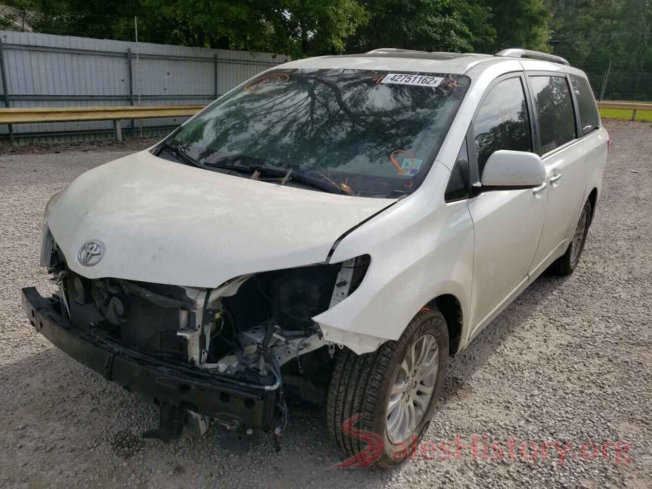 5TDYK3DCXGS761693 2016 TOYOTA SIENNA