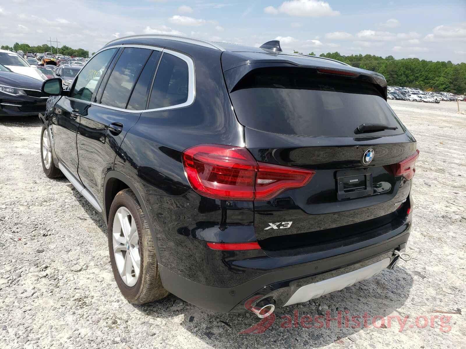 5UXTY3C02L9B20614 2020 BMW X3