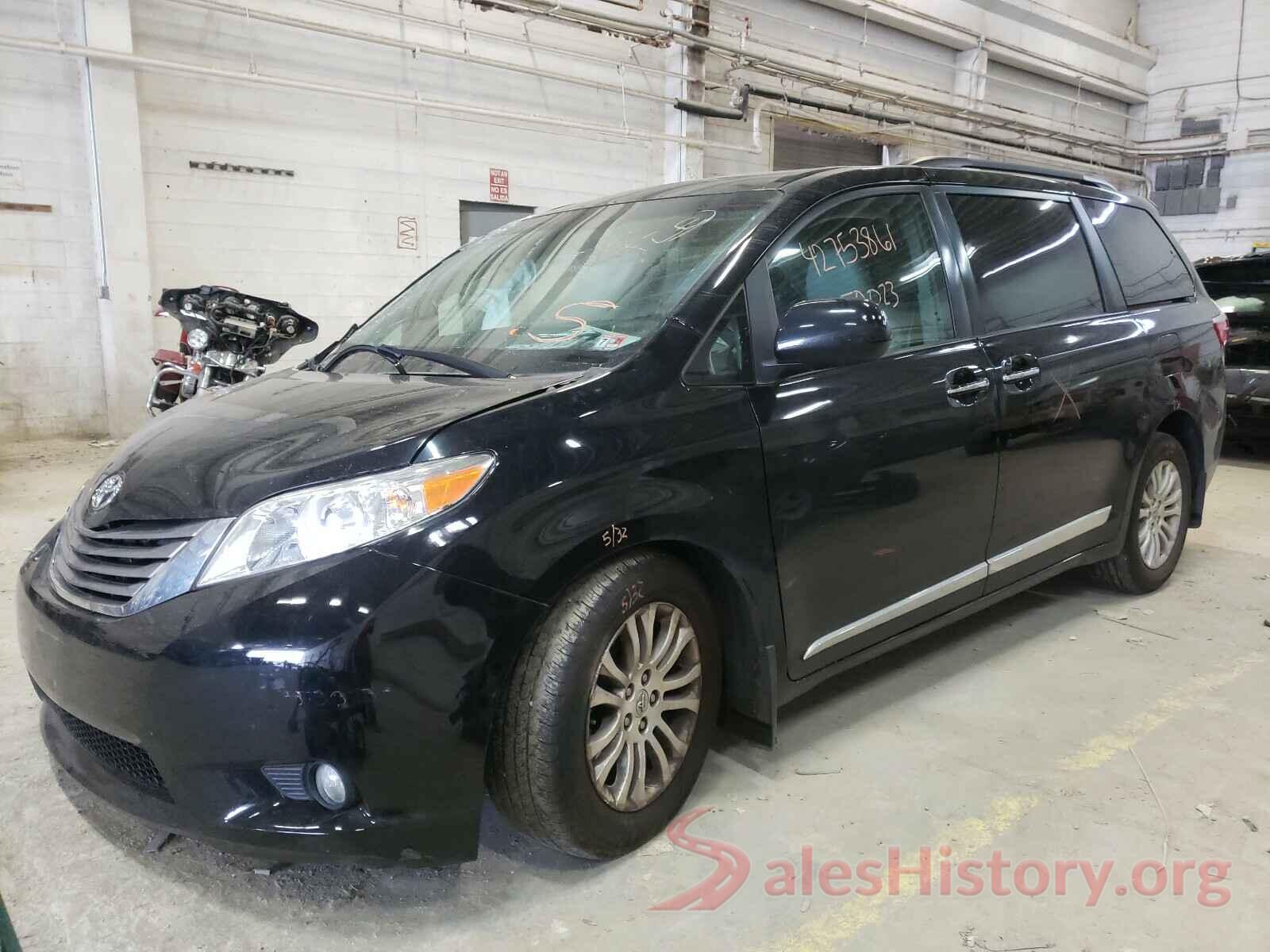 5TDYK3DC1GS737976 2016 TOYOTA SIENNA