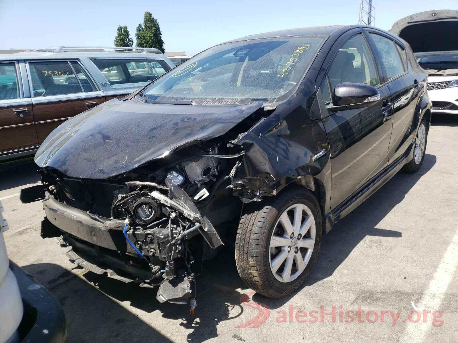 JTDKDTB36H1592127 2017 TOYOTA PRIUS