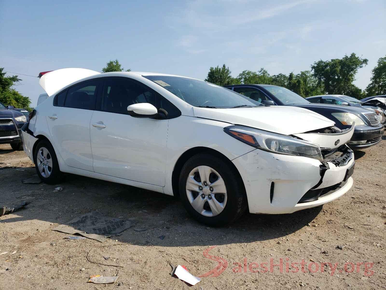 3KPFK4A7XHE052570 2017 KIA FORTE