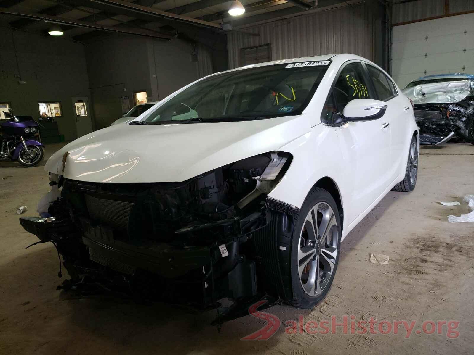 KNAFZ4A83G5522952 2016 KIA FORTE