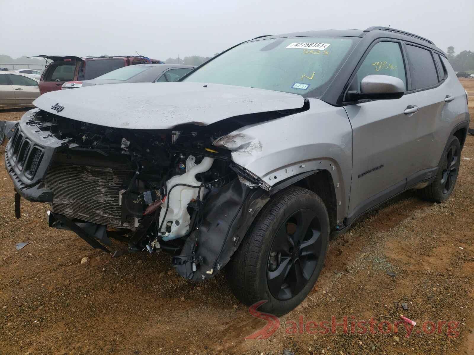 3C4NJCBB3KT715525 2019 JEEP COMPASS