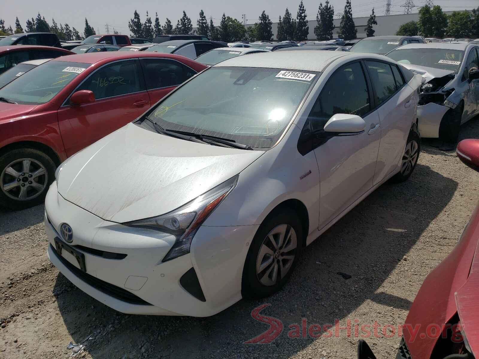 JTDKBRFU2J3081522 2018 TOYOTA PRIUS