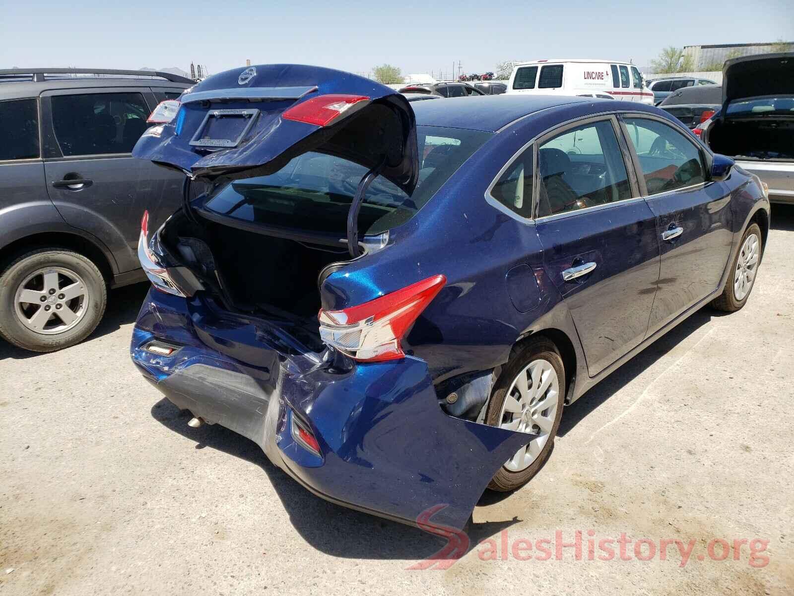 3N1AB7AP3KY383382 2019 NISSAN SENTRA