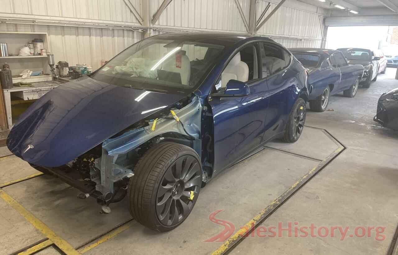 5YJYGDEF4LF022883 2020 TESLA MODEL Y